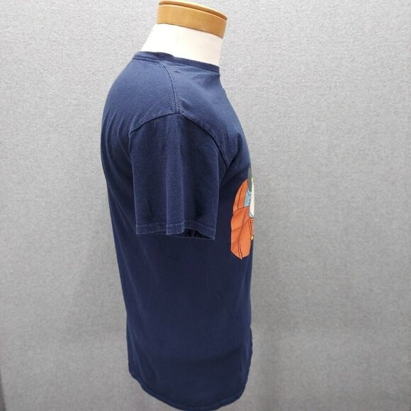 MENS THE SIMPSONS FAMILY NAVY BLUE T-SHIRT SIZE S - Picture 3 of 4